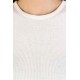 Fitilli Crop Halter Yaka Bluz