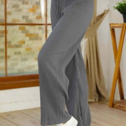 Beli Lastikli Geniş Paça Pantolon